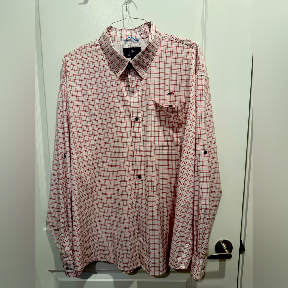 Men’s XXL Fish Hippie fishing shirt